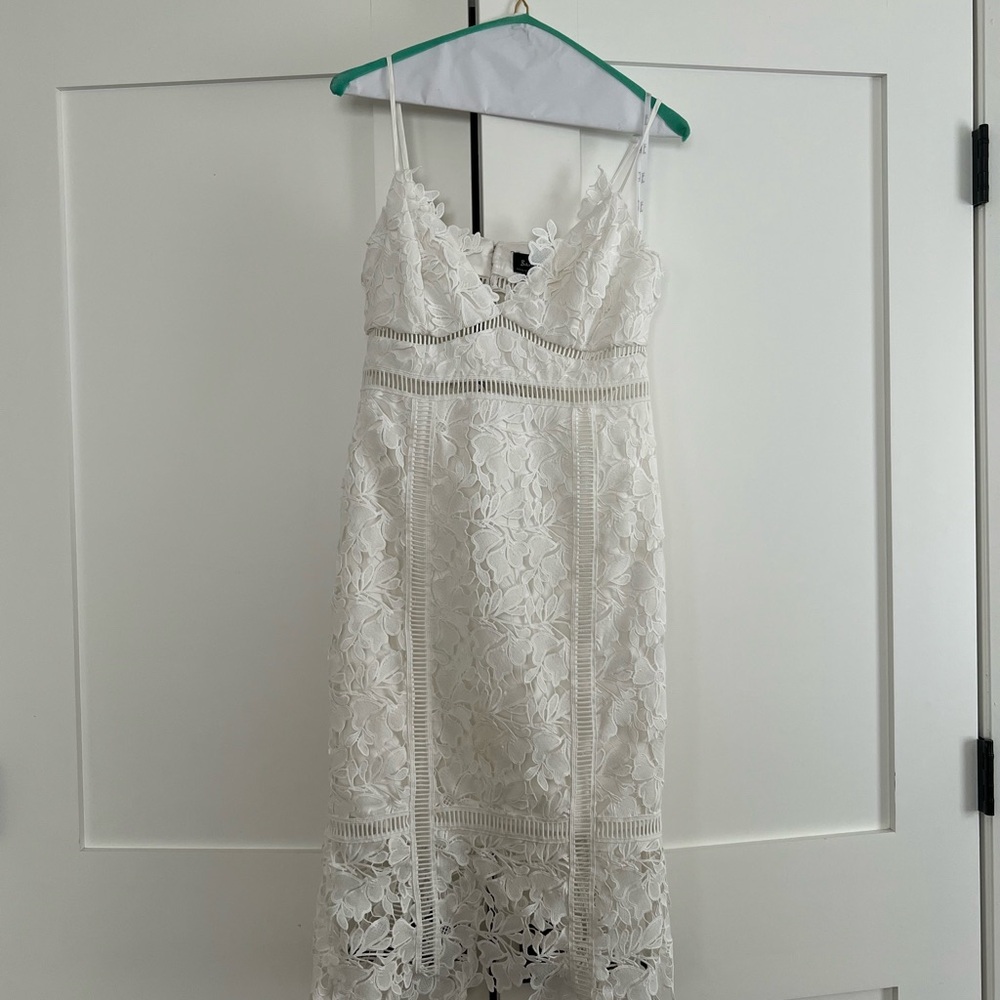 White Lace Dress
